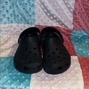Crocs Black Comfort Clog Shoes